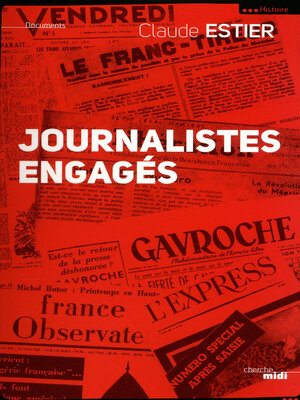 cover image of Journalistes engagés